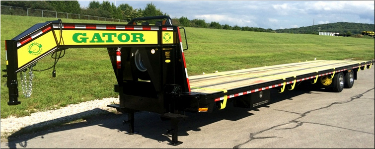 EQUIPMENT TRAILER - TANDEM DUAL GOOSENECK TRAILER FOR SALE  Cumberland County, Tennessee